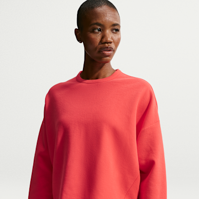 Nike 24.7 ImpossiblySoft Women's Dri-FIT Oversized Crew-Neck Top